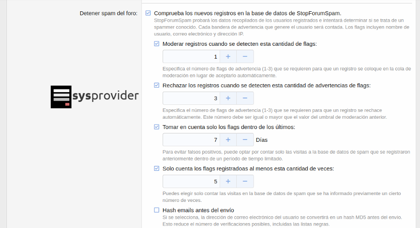 Cómo configurar el registro de usuario