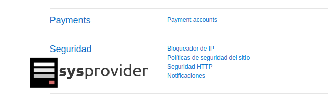 activar la seguridad HTTP