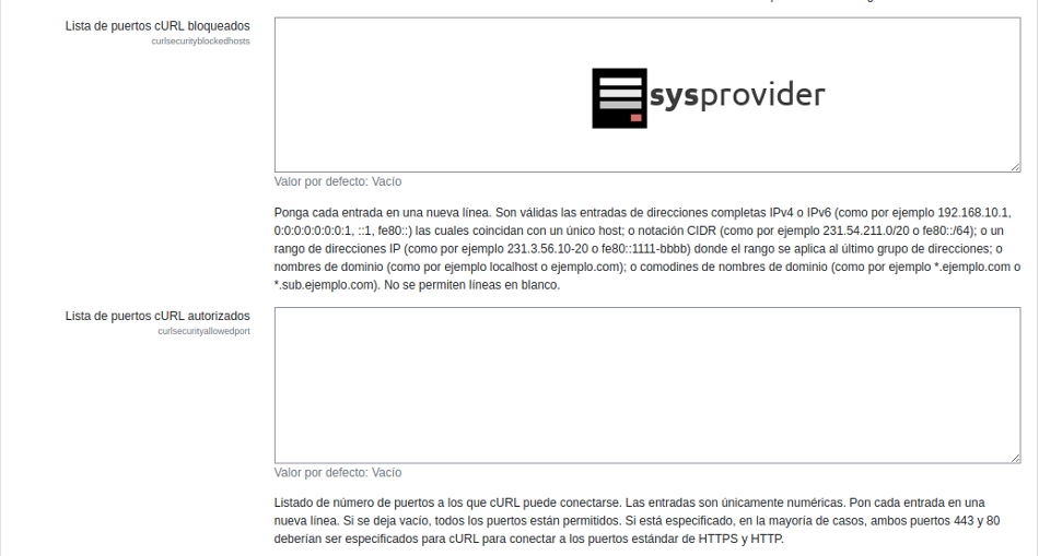 activar la seguridad HTTP