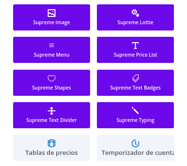Cómo agregar nuevos módulos a la plantilla Divi en WordPress
