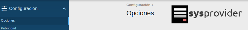 opciones adjuntos