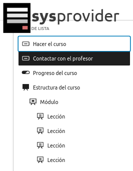 curso con sensei