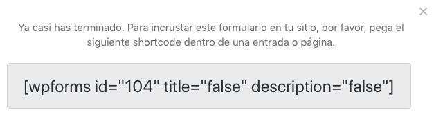 Plugin básico para crear un Formulario de Contacto
