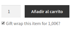 Configurar papel de regalo para tus productos en WooCommerce