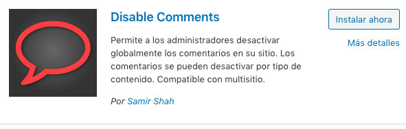 Plugin para desactivar o limitar los comentarios en WordPress
