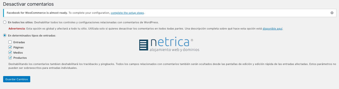 Plugin para desactivar o limitar los comentarios en WordPress
