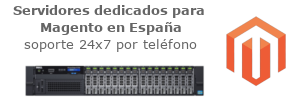 Servidores dedicados Magento en España