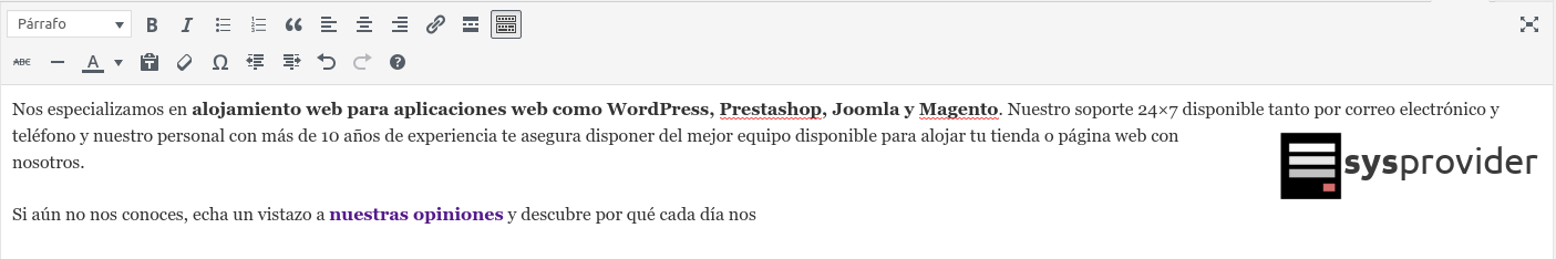 Cómo deshacer un cambio realizado en una página/entrada en WordPress